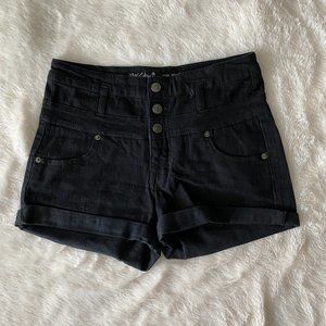 Mossimo High Rise Denim Short - Black